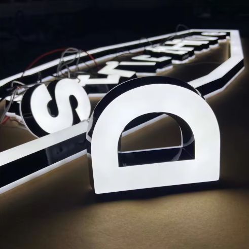 Front and Back Lit Channel Letters