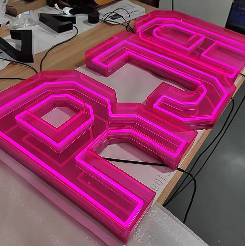 Multi-Layer Acrylic LED Neon Sign