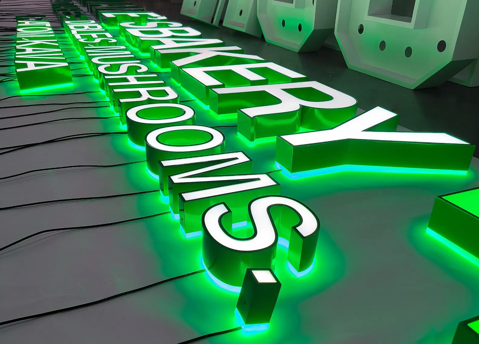 LED Channel Letters Manufacturing Facility