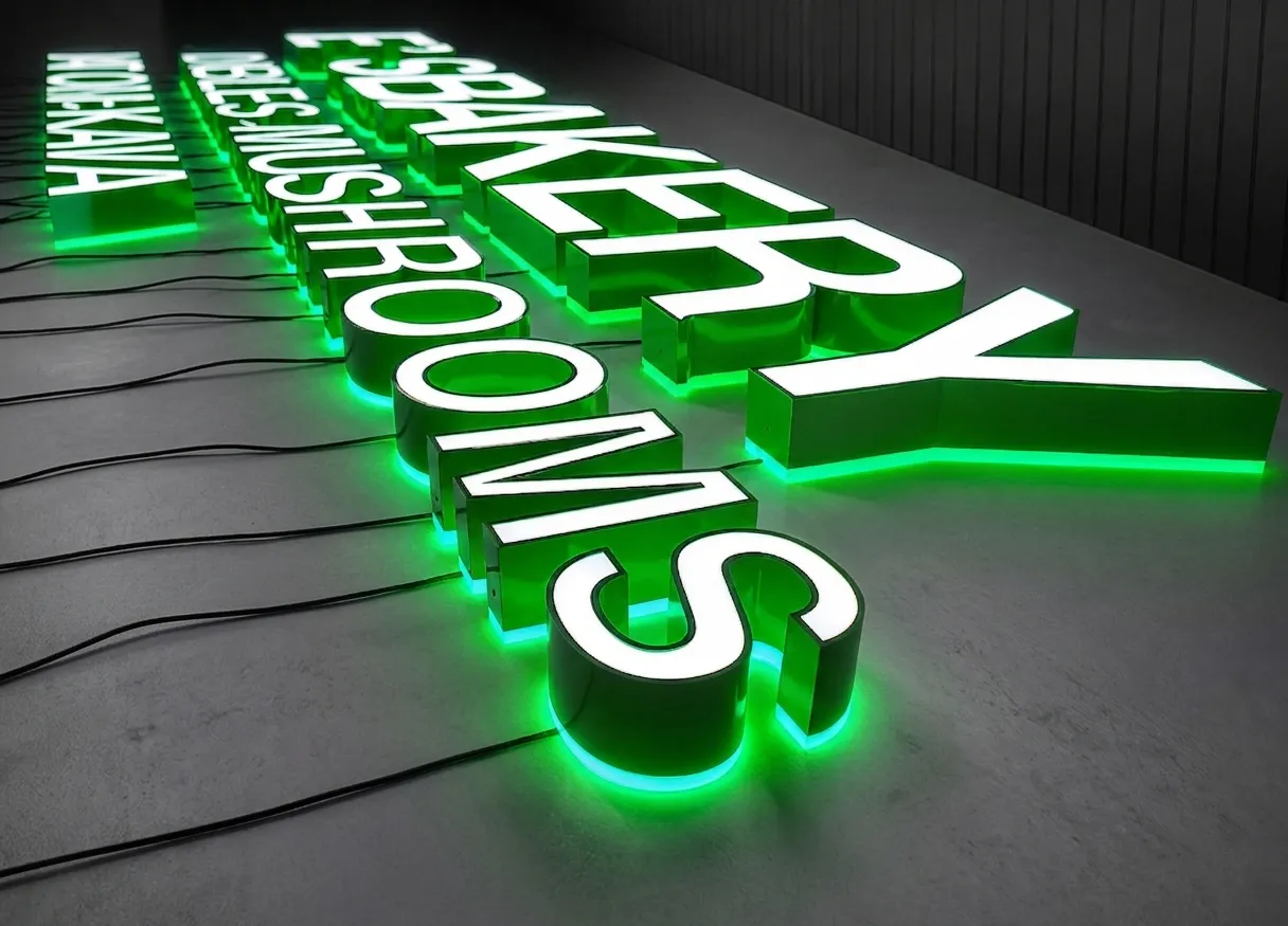 LED Channel Letters Manufacturing Facility