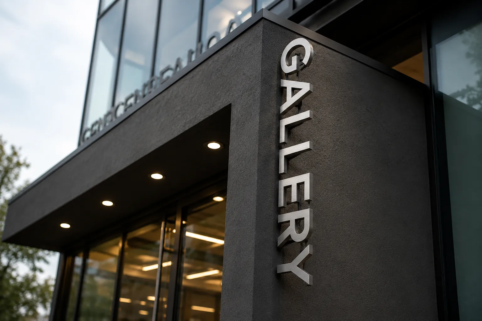 Building Facade Signage