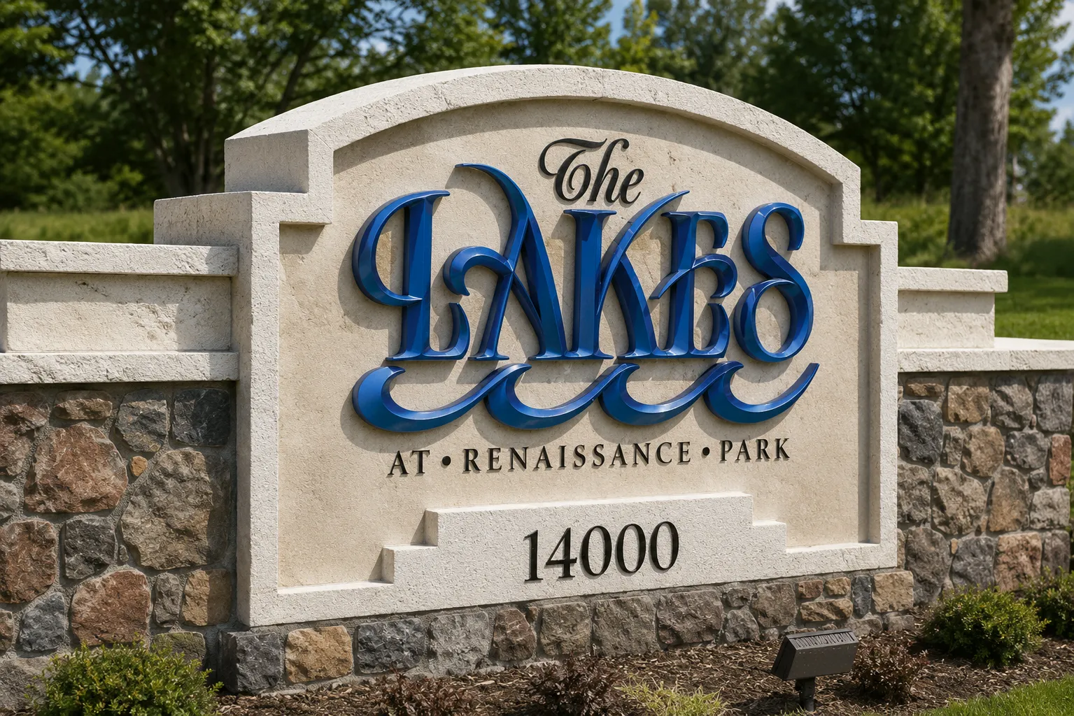 Monument Sign Letters