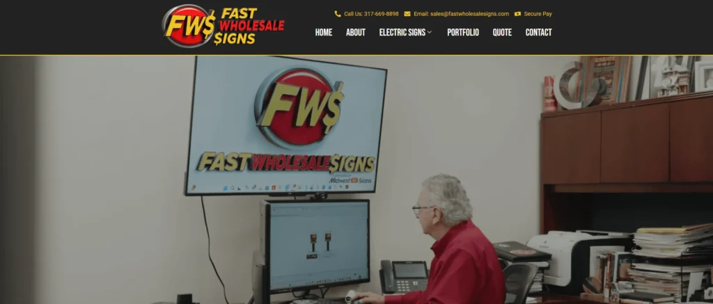 fast wholesale signs