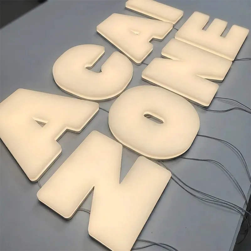 Mini Slim Front-Lit Letters