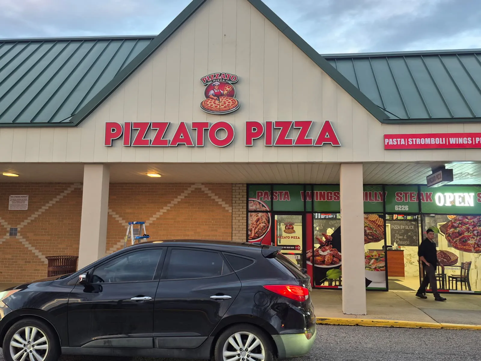 Non-illuminated Sign