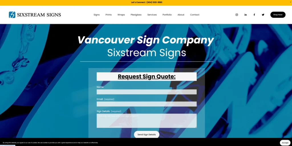 Sixstream Signs