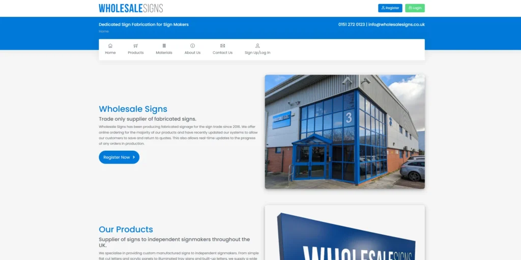 Wholesale Signs