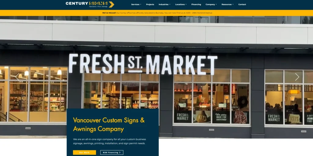 Century Signs