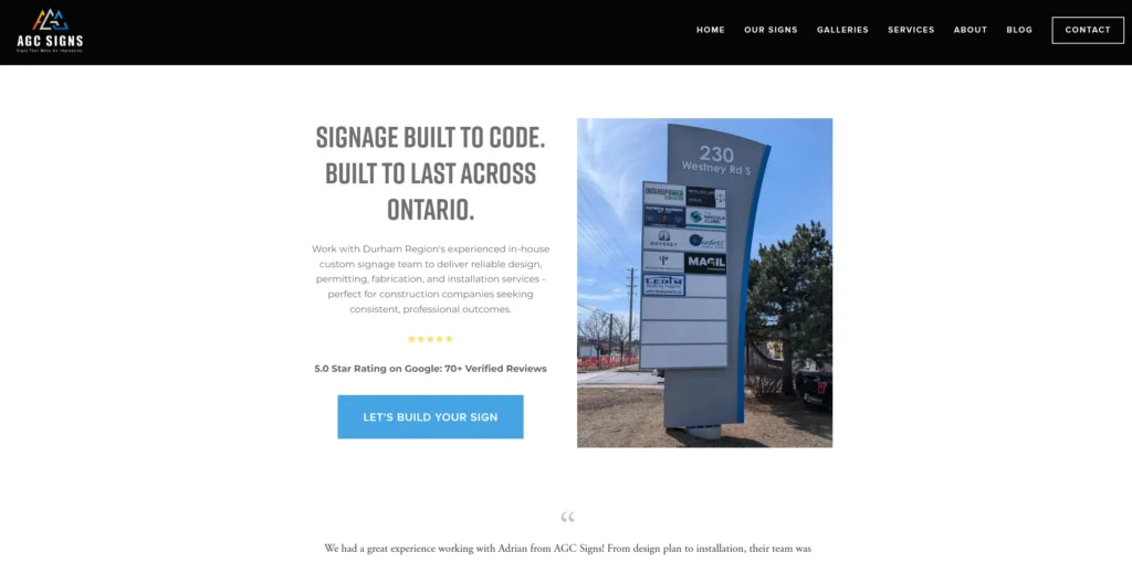 AGC Signs