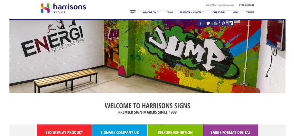 Harrisons Signs