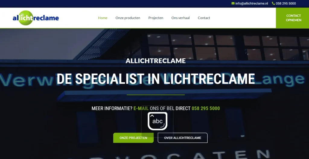 Allichtreclame