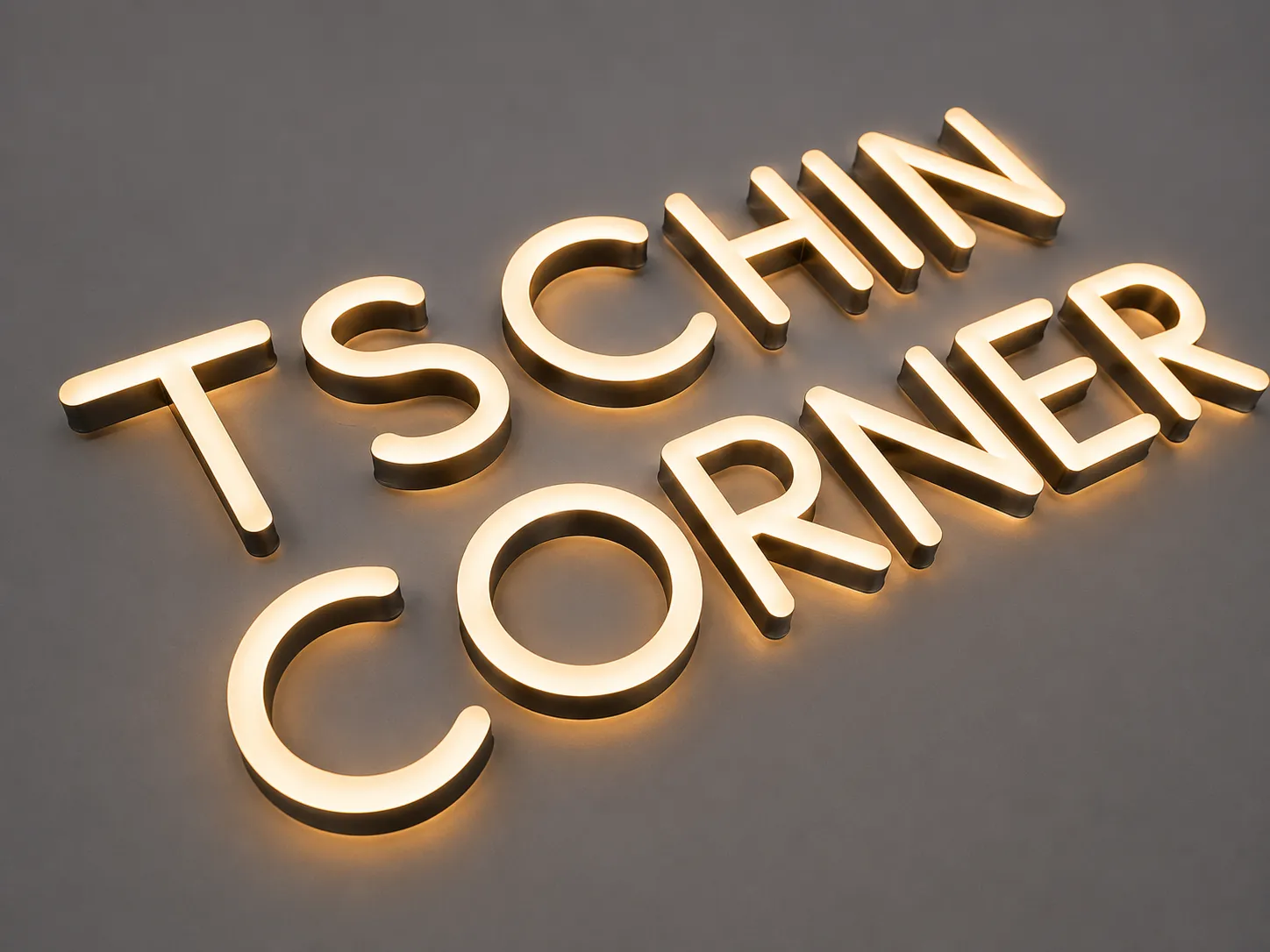 Cutout Hollow Neon Signs