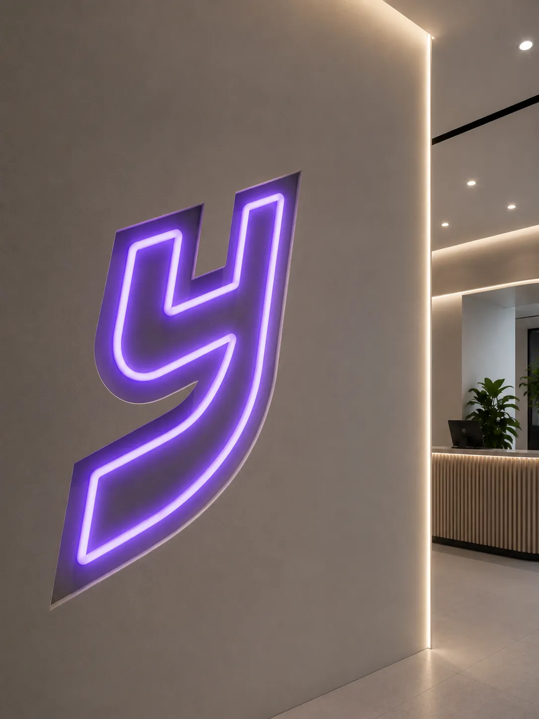 Recessed Mount Embedded Neon Signs