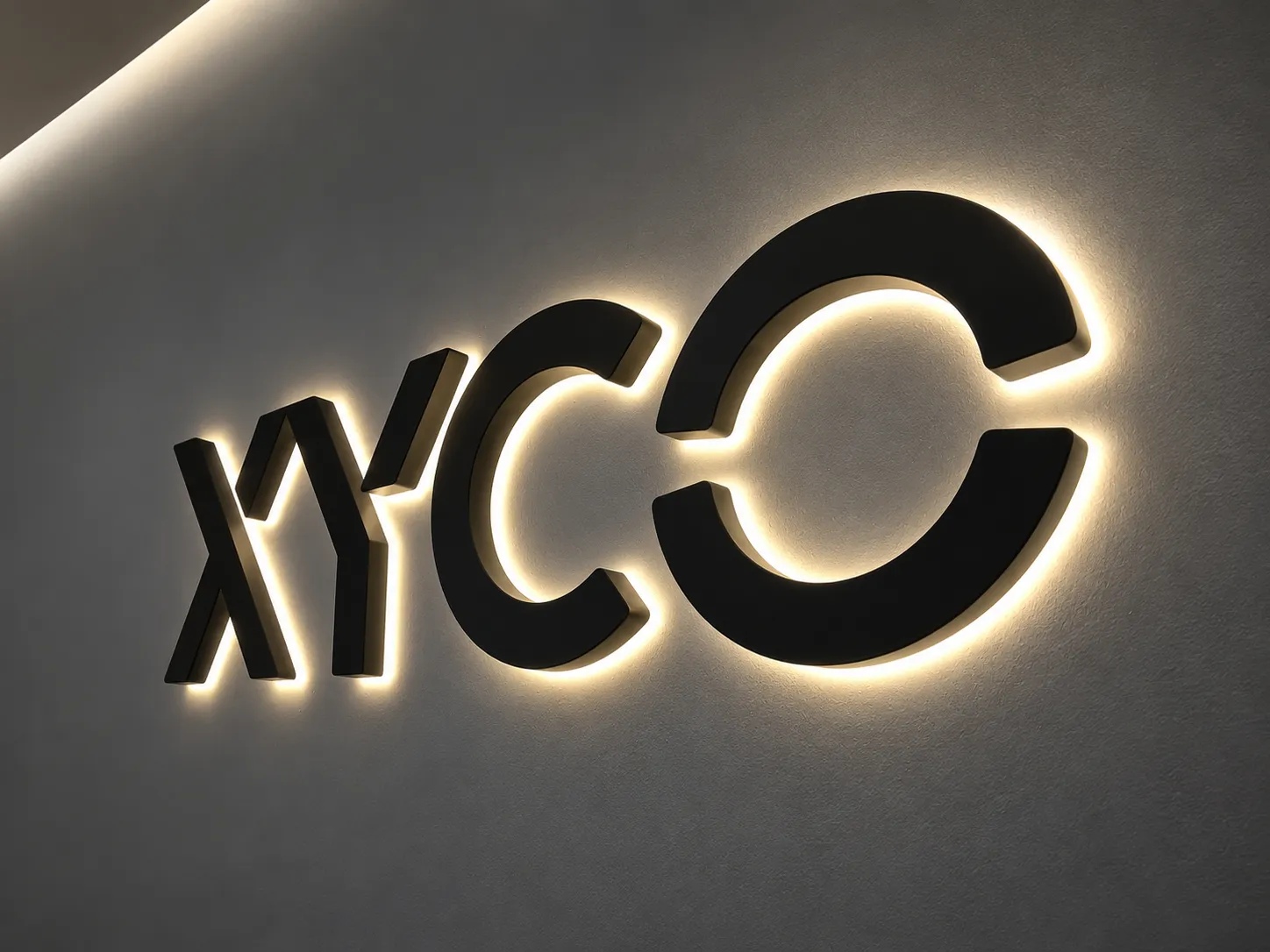 Backlit Halo Neon