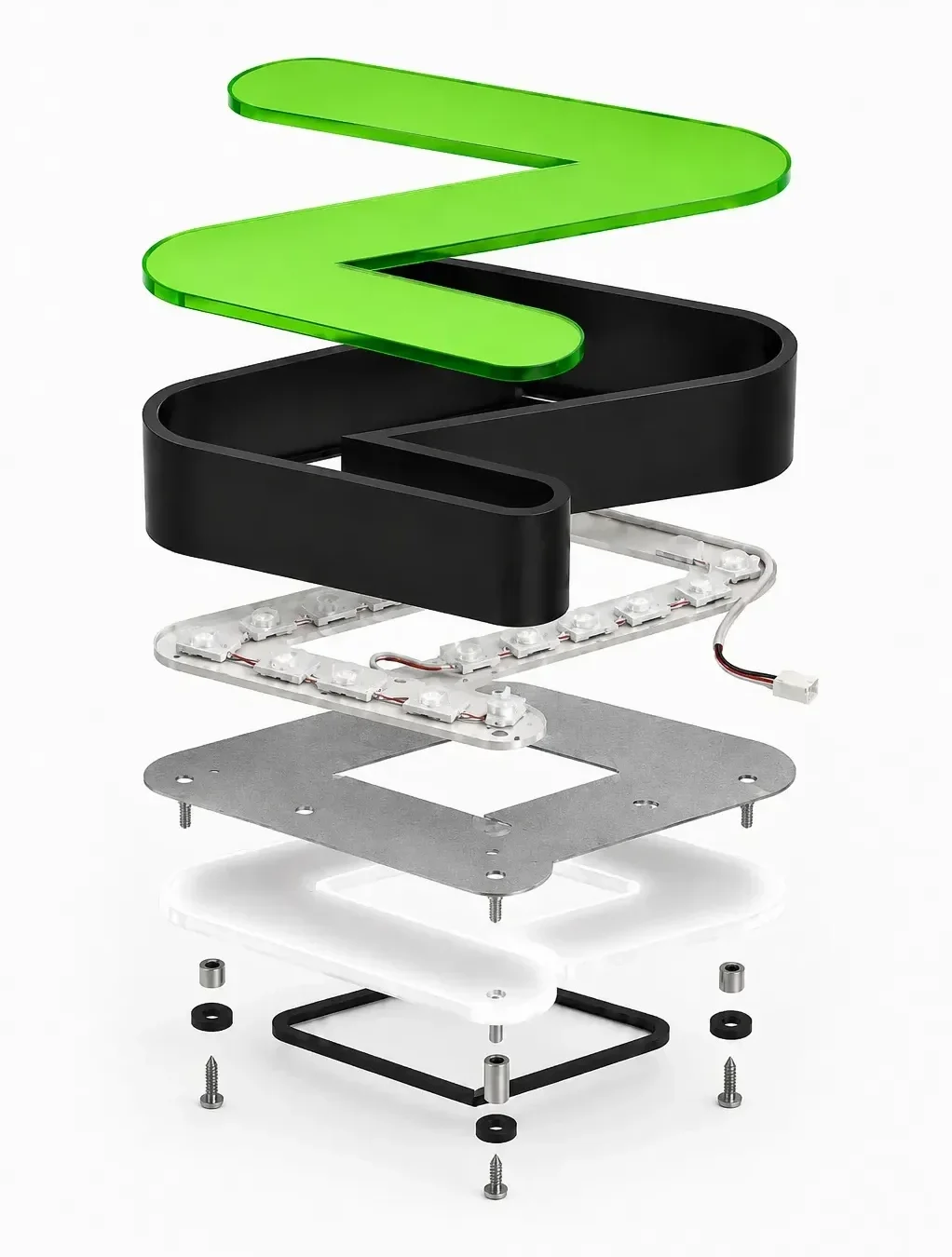 Technical demonstration of balanced halo and front lighting