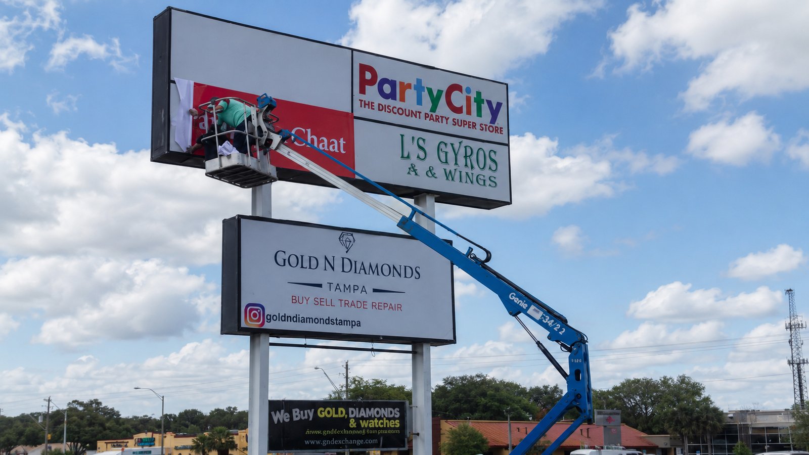 PDL Signage Actual Installation Scene 4