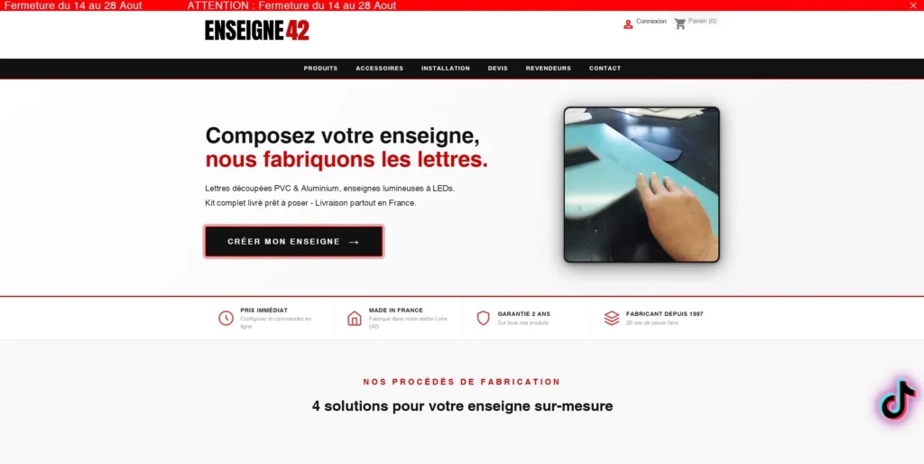 Enseigne 42