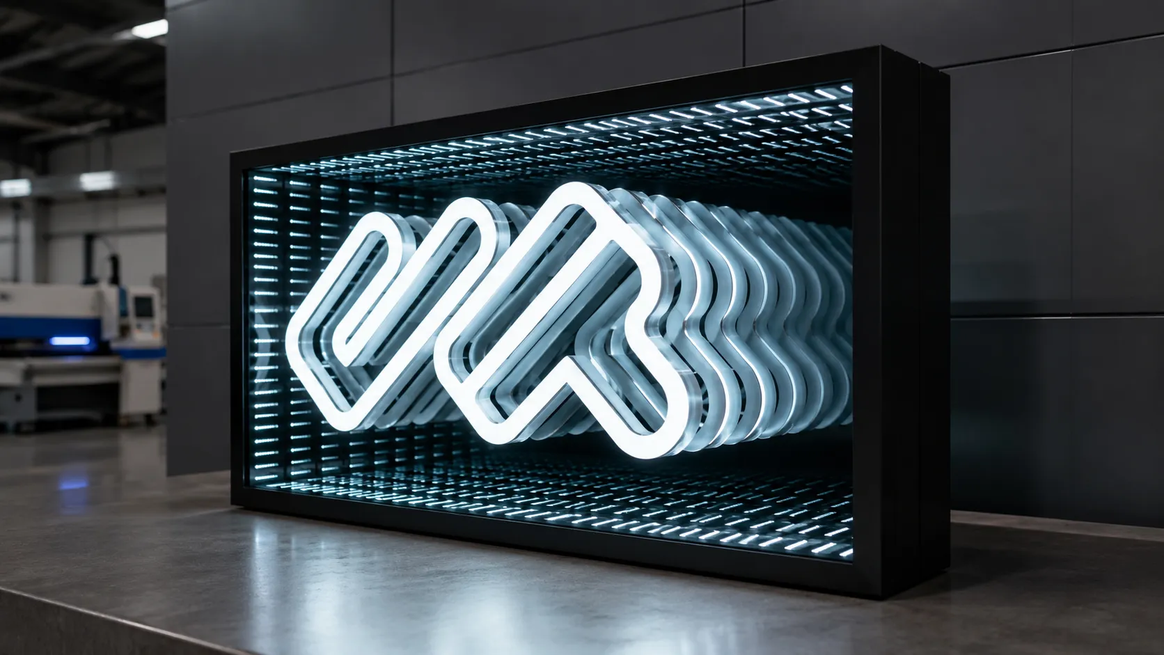Infinity Mirror Letters and Custom Mirror Signs