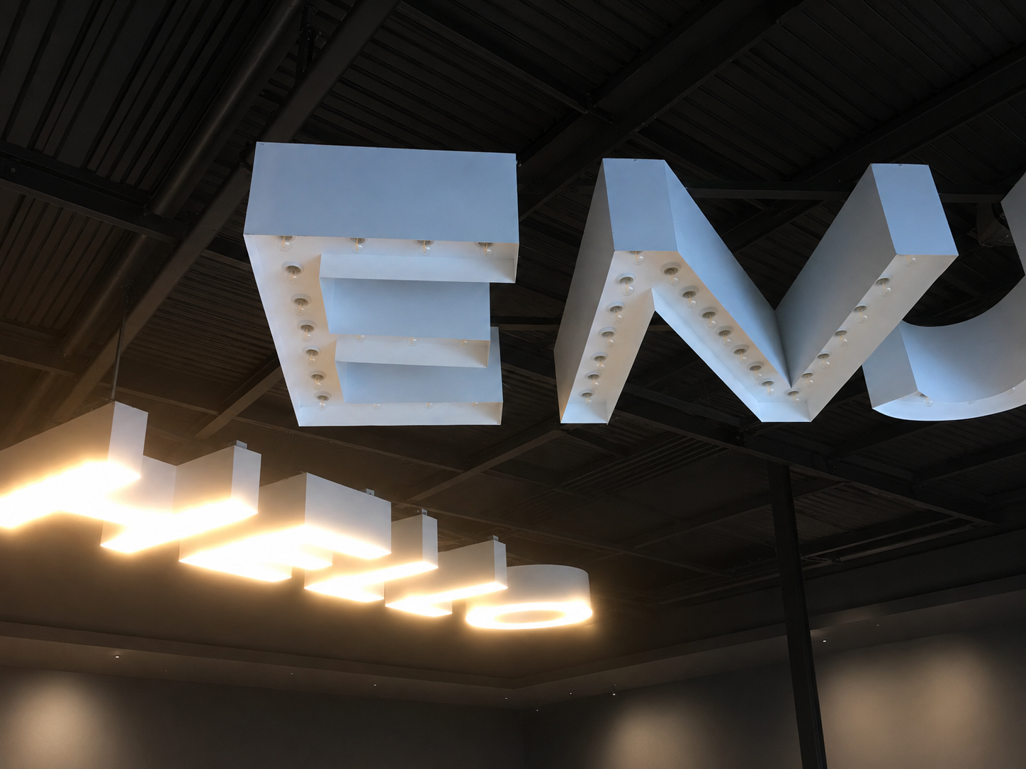 Custom Lighted Marquee Letters Production 3