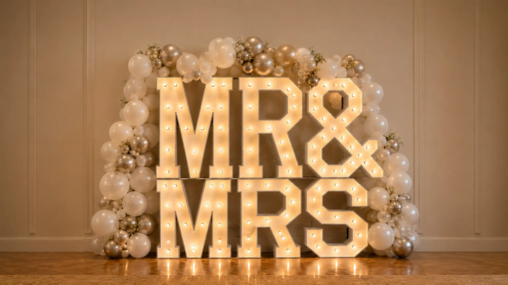 Giant Freestanding Marquee Letters
