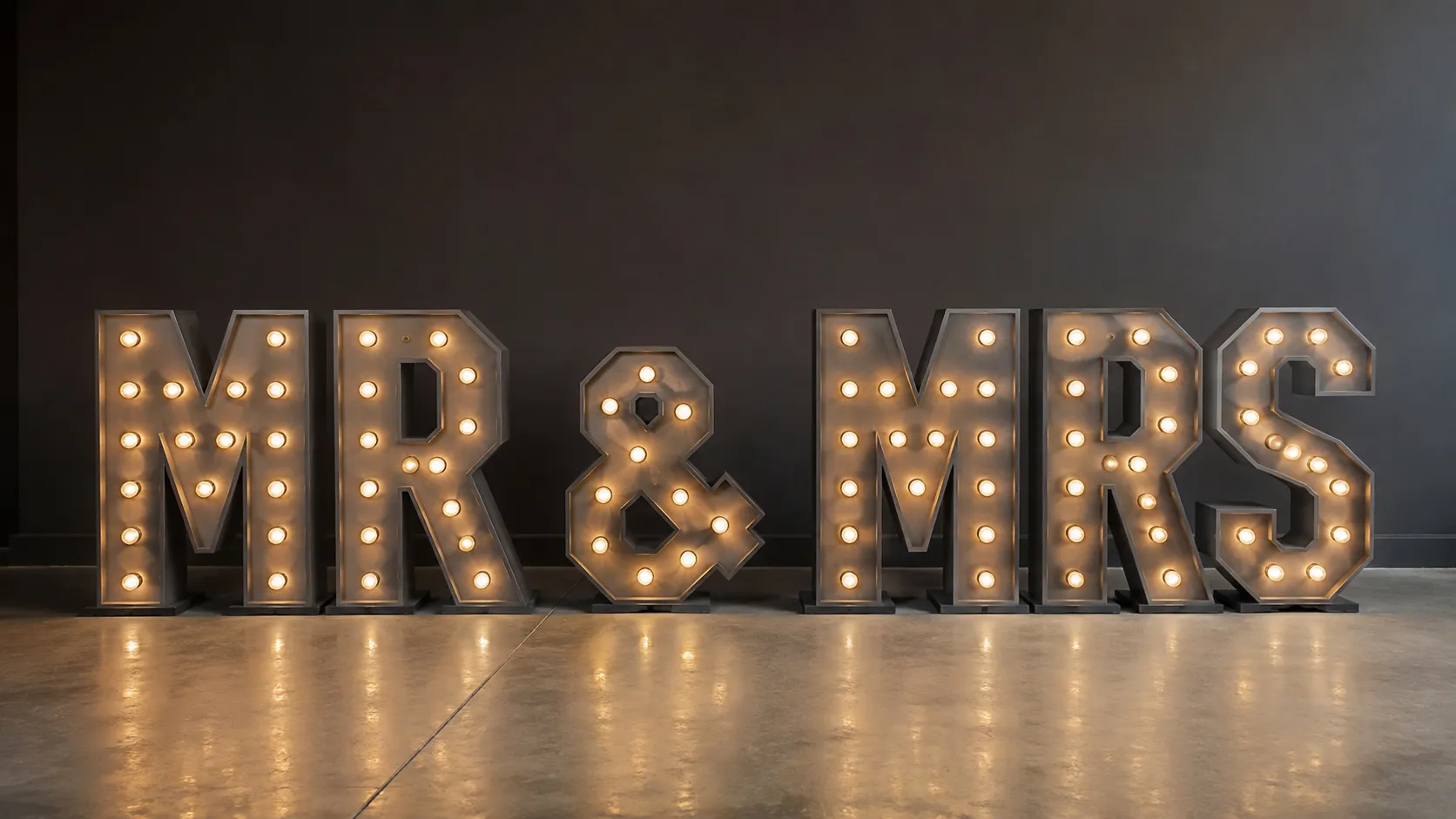 Metal / Steel / Aluminum Marquee Letters