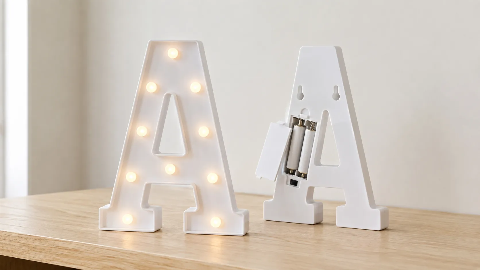 Battery-operated Marquee Letters