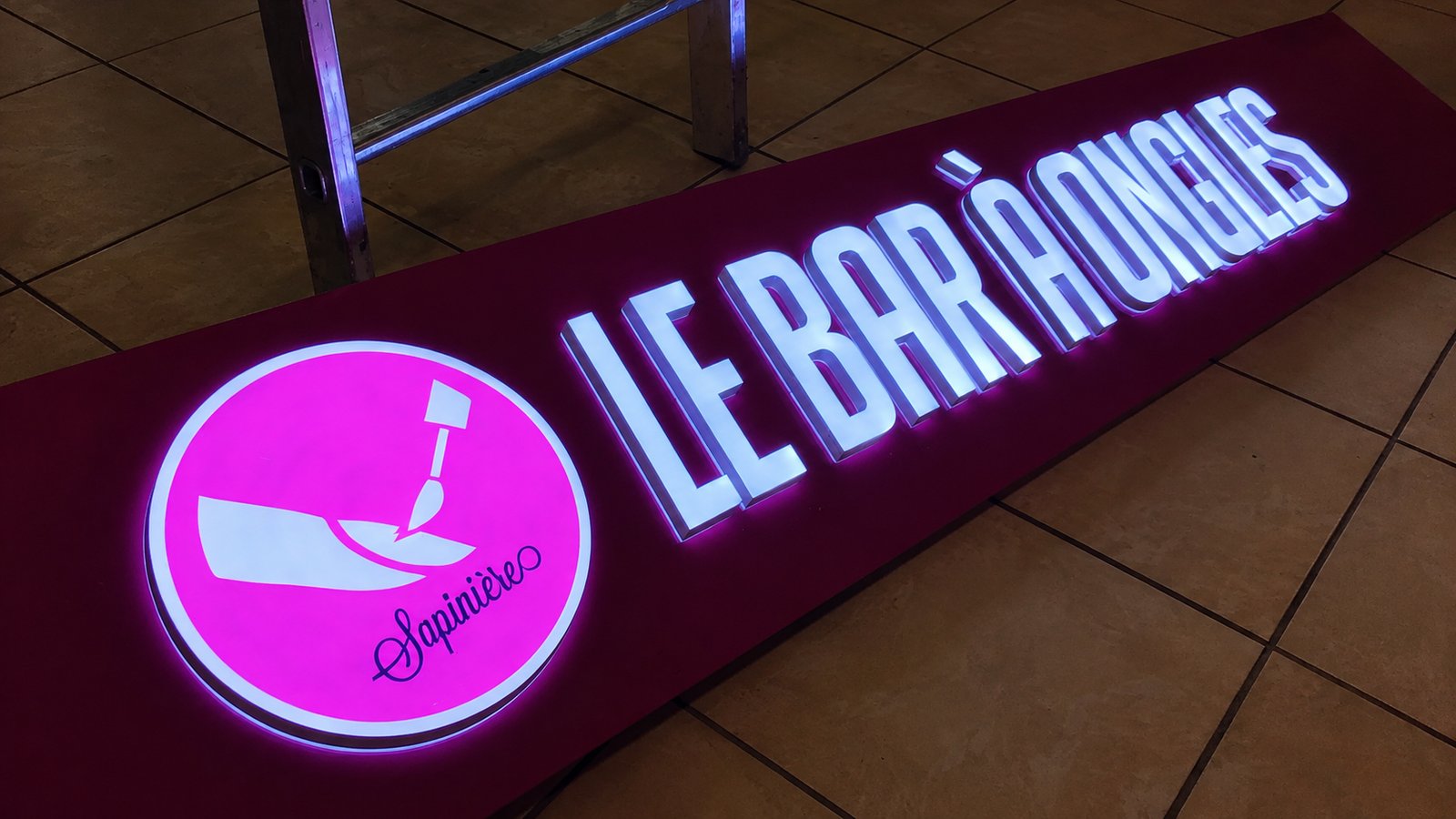PDL Signage Actual Installation Scene 2