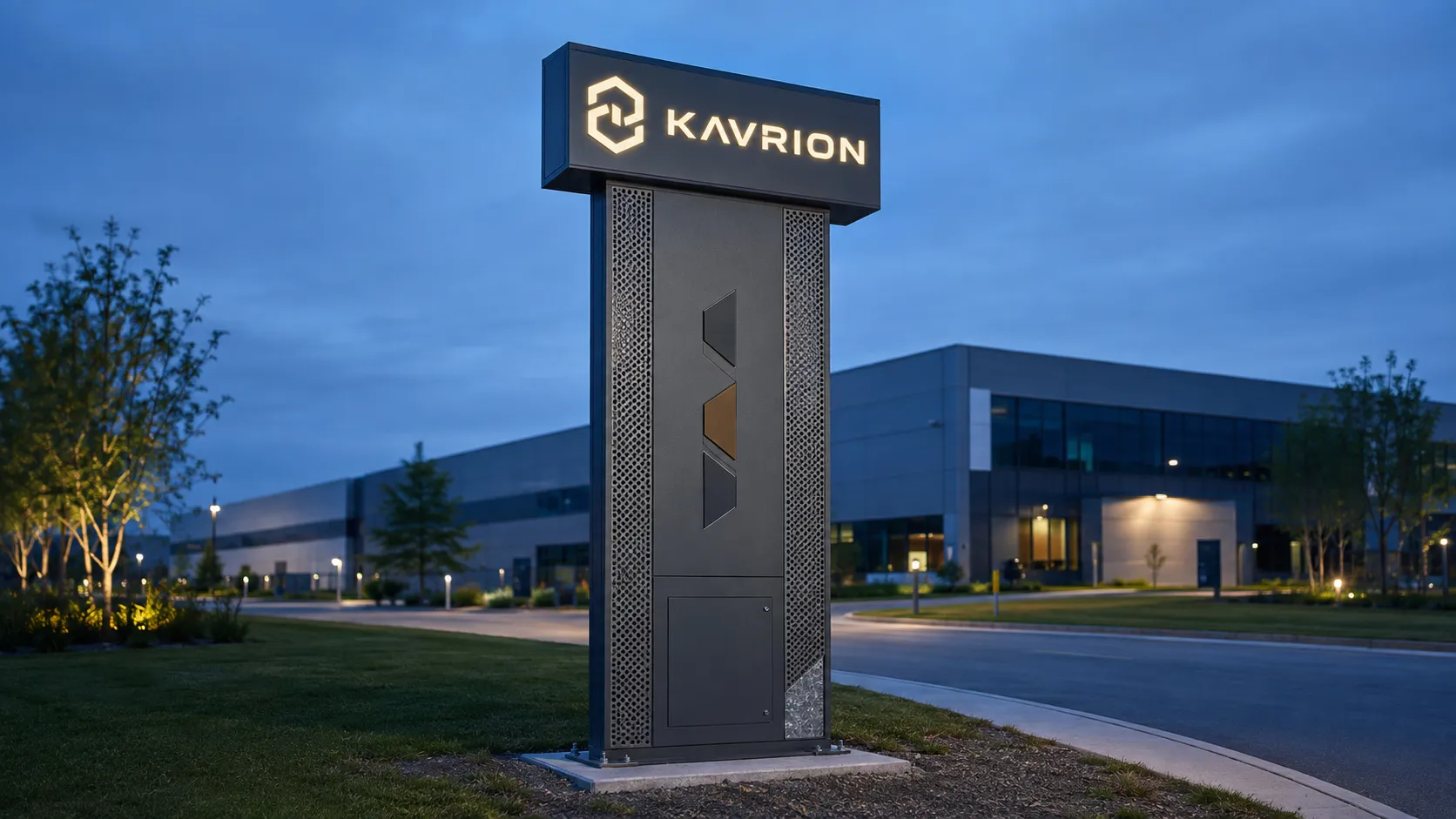 Galvanized-steel Cabinet Sign Housing