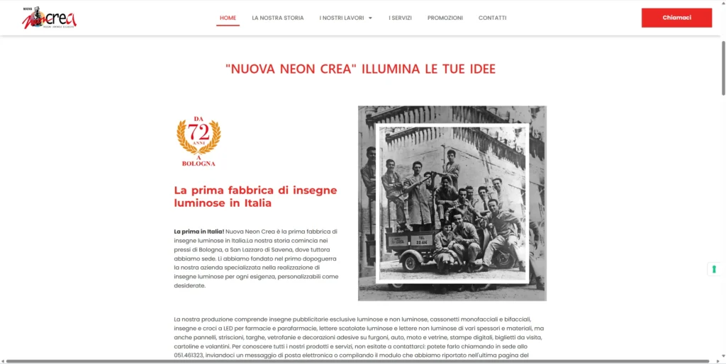 Nuova Neon Crea