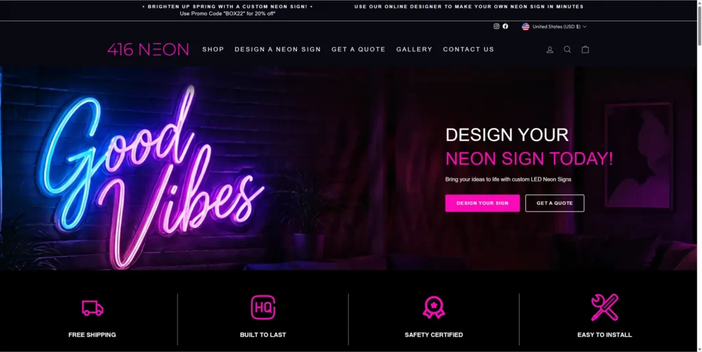 416 Neon