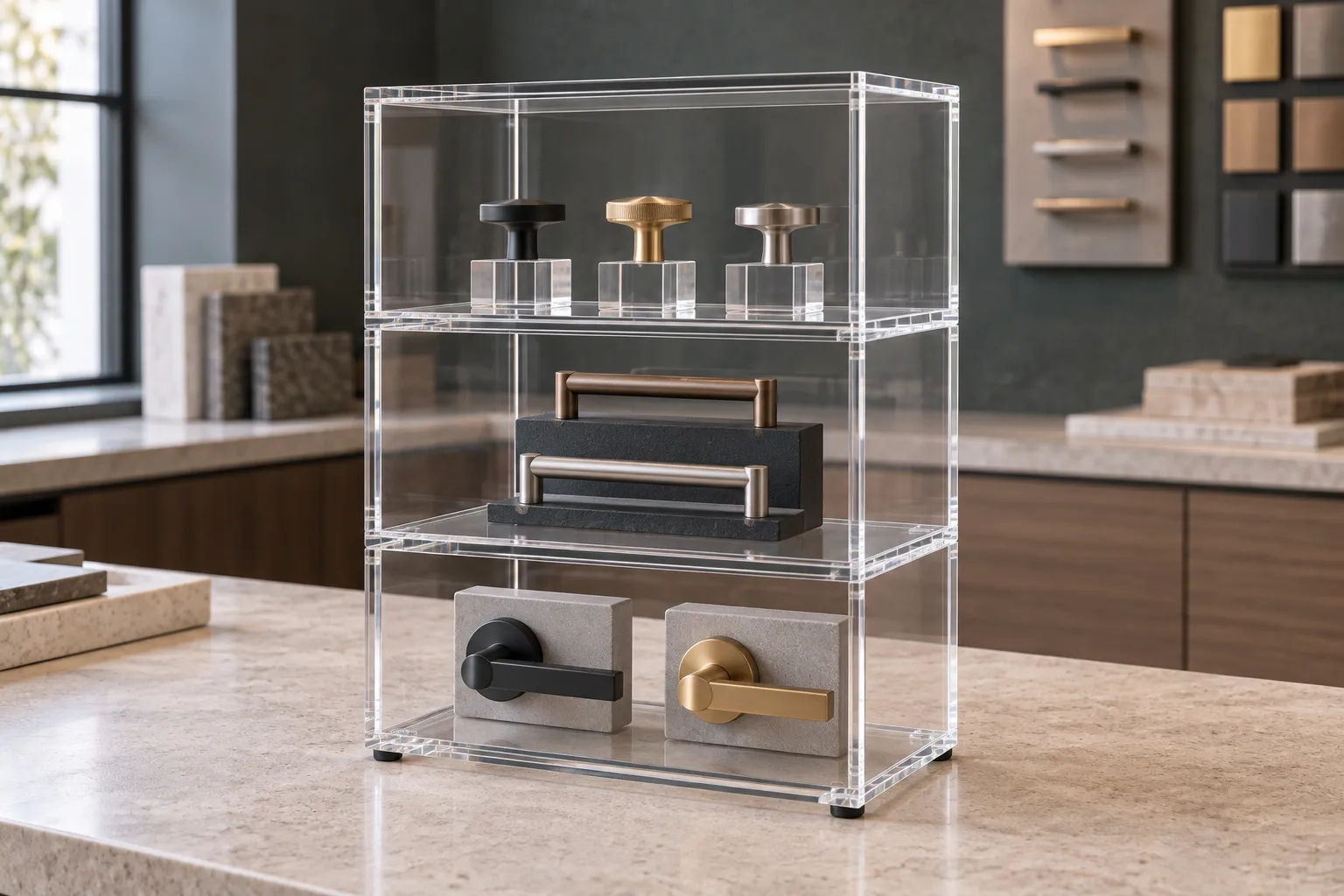 Stackable Plexiglass Display