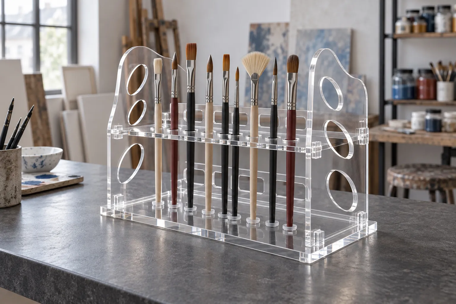 Laser-Cut Plexiglass Display