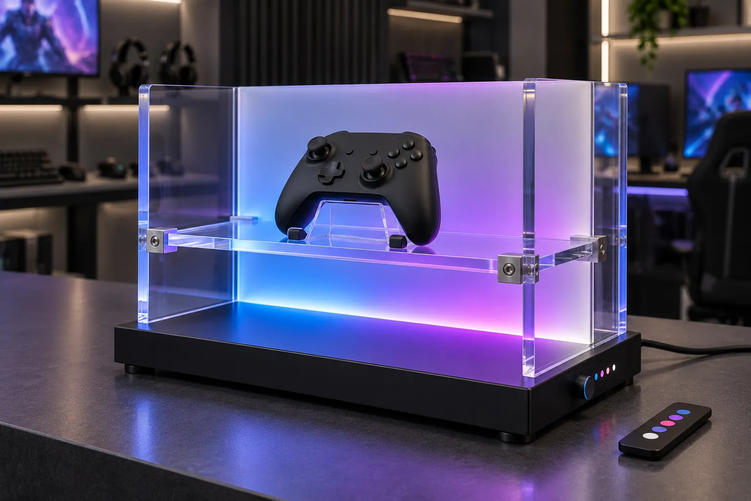 RGB Plexiglass Display