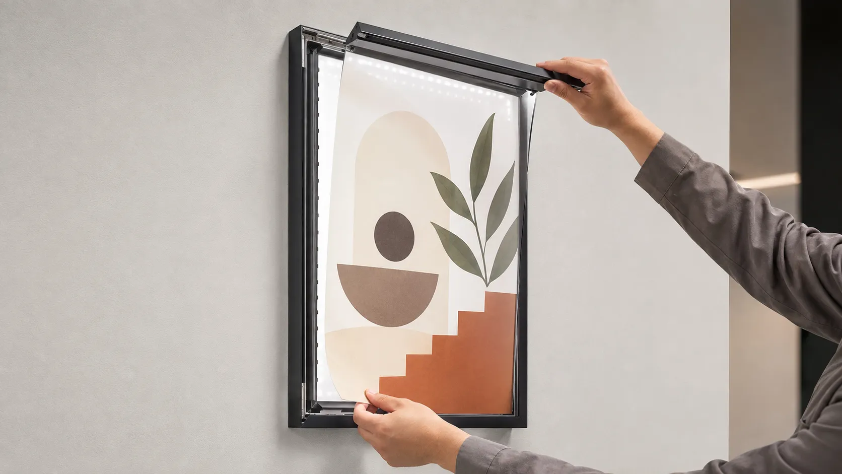 Snap Frame LED Poster Light Box