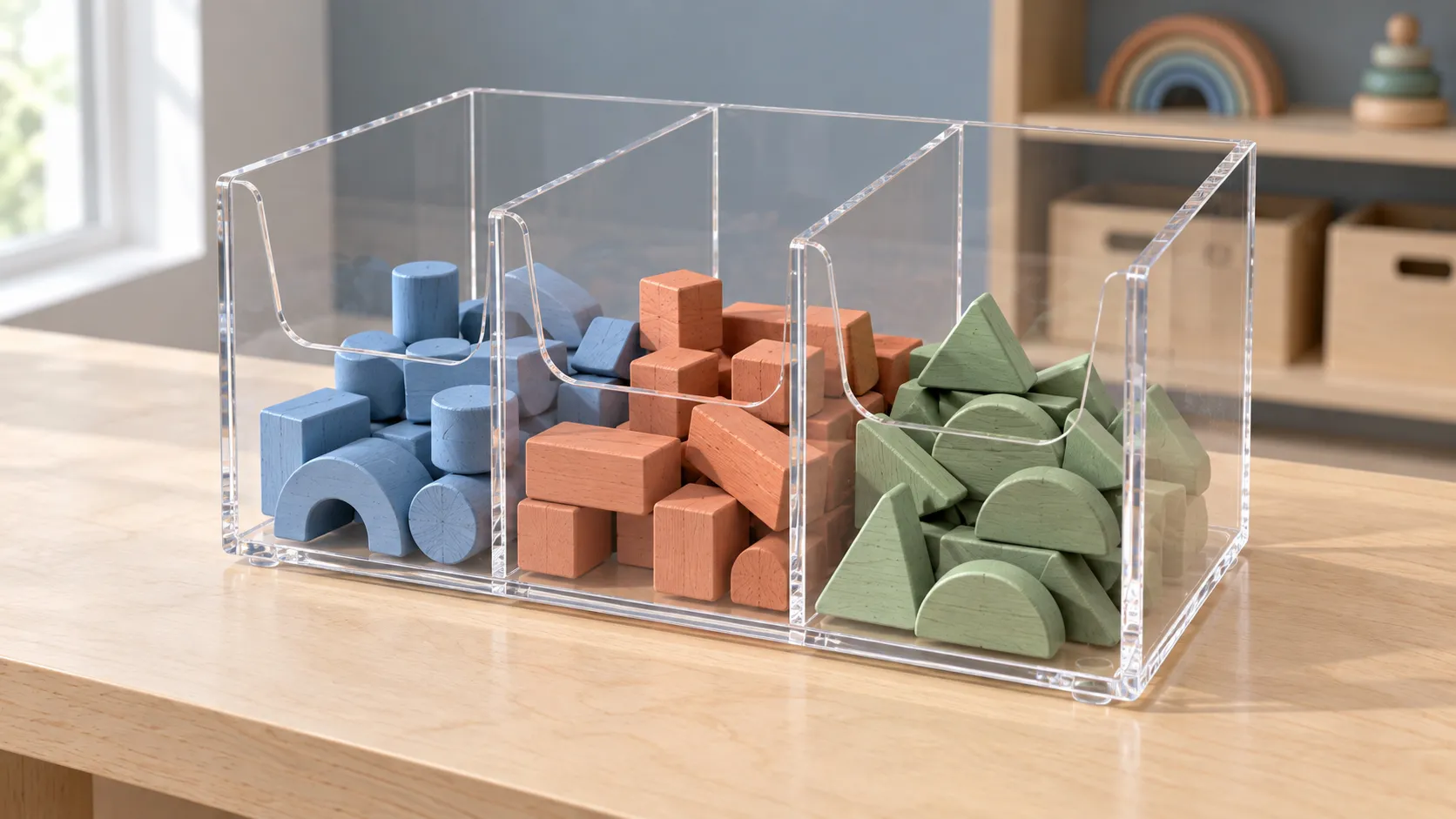 Plexiglass Display Bin