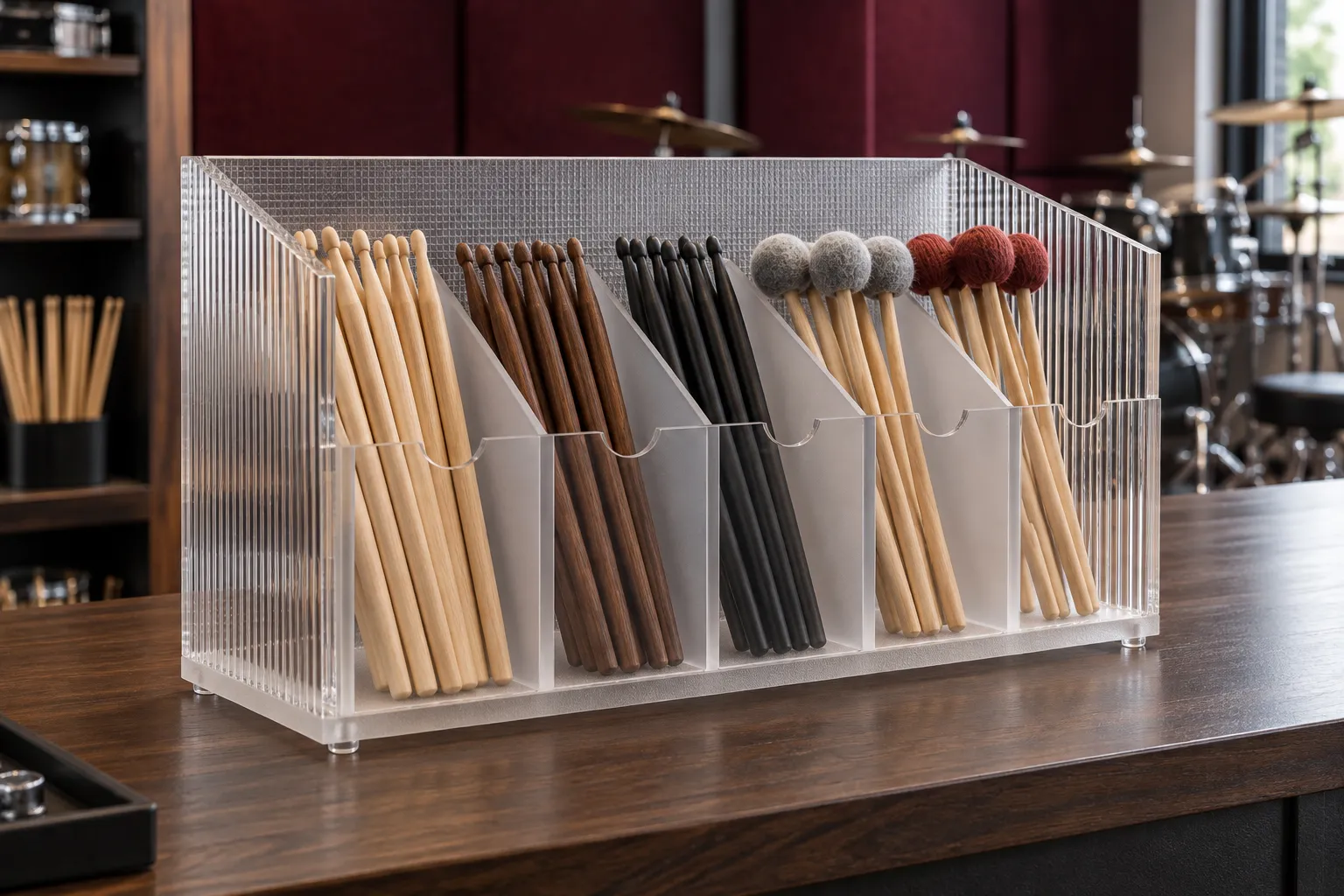 Textured Plexiglass Display