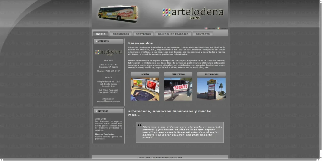 Artelodena Anuncios Luminosos